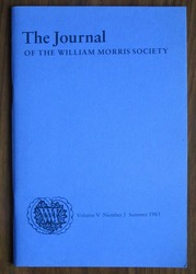 The Journal of the William Morris Society Volume V Number 3 Summer 1983
