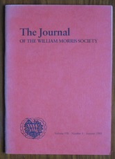 The Journal of the William Morris Society Volume VIII Number 1 Autumn 1988
