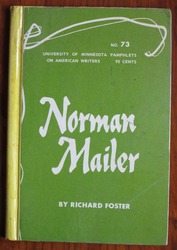 Norman Mailer - American Writers 73: University of Minnesota Pamphlets on American Writers
