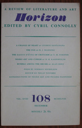 Horizon: A Review of Literature and Art Vol. XVIII, No. 108, December 1948
