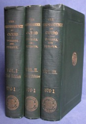 The Correspondence of M. Tullius Cicero, arranged according to its chronological order; with a revision of the text, a commentary, and introductory essays on the life of Cicero, and the style of his letters, Volumes I, II and III only
