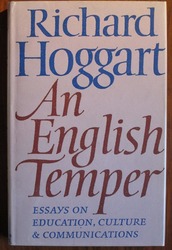 An English Temper: Essays on Education, Culture and Communications
