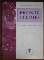 Brontë Studies: The Journal of the Brontë Society, Volume 27 Part 2 July 2002
