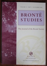 Brontë Studies: The Journal of the Brontë Society, Volume 31 Part 3 November 2006
