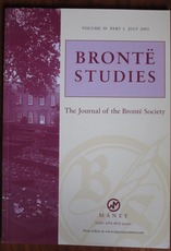 Brontë Studies: The Journal of the Brontë Society, Volume 30 Part 2 July 2005
