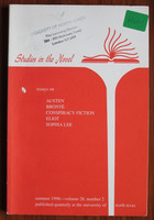 Studies in the Novel: Summer 1996 - Volume 28, Number 2
