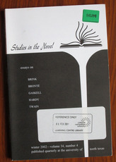 Studies in the Novel: Winter 2002 - Volume 34, Number 4
