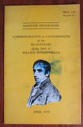 Commemoration in Cockermouth of the Bicentenary of the Birth of William Wordsworth - Souvenir Programme
