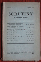 Scrutiny, A Quarterly Review: Vol. XV No 2 Spring, 1948
