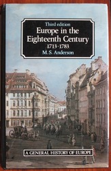 Europe in the Eighteenth Century 1713-1783
