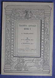 Annals Book I
