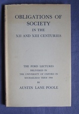 Obligations of Society in the XII and XIII Centuries
