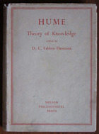 Hume: Theory of Knowledge

