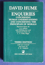 Enquiries Concerning Human Understanding and Concerning the Principles of Morals
