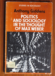 Politics and Sociology in the Thought of Max Weber
