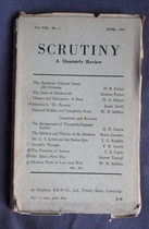 Scrutiny, A Quarterly Review: Vol. VIII No 1 June, 1939
