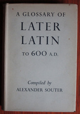 A Glossary of Latin Latin to 600 AD
