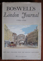 Boswell’s London Journal 1762-1763
