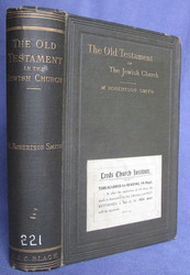 The Old Testament in the Jewish Church: Twelve Lectures on Biblical Criticism
