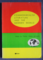 Commonwealth Literature in the Modern World
