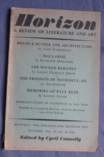 Horizon: A Review of Literature and Art Vol. VI, No. 34, October 1942
