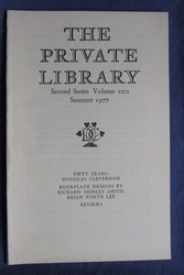 The Private Library, Second Series - Volume 10:2 - Summer 1977
