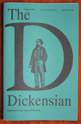 The Dickensian Summer 1998, No. 445 Vol. 94 Part 2
