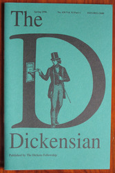 The Dickensian Spring 1996, No. 438 Vol. 92 Part 1
