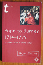 Pope to Burney, 1714-1779: Scriblerians to Bluestockings
