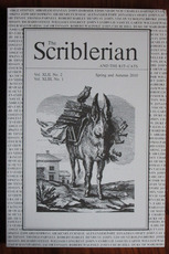 The Scriblerian and the Kit-Cats Vol. XLII, No. 2, vol. XLIII, No. 1 Spring and Autumn 2010
