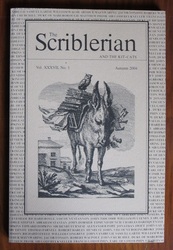 The Scriblerian and the Kit-Cats Vol. XXXVII,  No. 1, Autumn 2004
