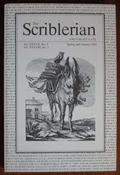 The Scriblerian and the Kit-Cats Vol. XXXVII, No. 2, Spring 2005, Vol. XXXVIII, No. 1 Autumn 2005
