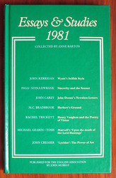 Essays and Studies 1981, Being Volume Thirty four of the New Series of Essays and Studies Collected for the English Association
