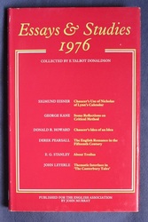 Essays and Studies 1976, Being Volume Twenty Nine of the New Series of Essays and Studies Collected for the English Association
