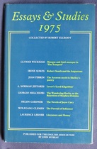 Essays and Studies 1975, Being Volume Twenty Eight of the New Series of Essays and Studies Collected for the English Association
