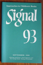 Signal 93 Approaches to Children's Books September 2000
