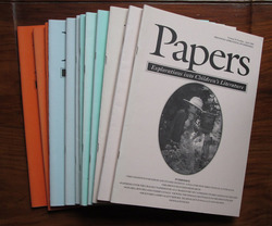 Papers: Explorations into Children's Literature - 12 issues 2000-2003 inclusive
