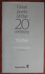 Great Poets of the 20th Century: T. S. Eliot
