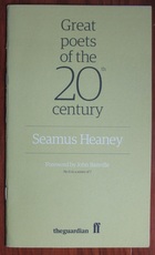Great Poets of the 20th Century: Seamus Heaney
