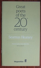 Great Poets of the 20th Century: Seamus Heaney
