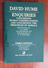 Enquiries Concerning Human Understanding and Concerning the Principles of Morals
