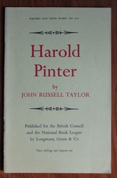 Harold Pinter
