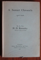 A Sonnet Chronicle 1900-1906
