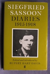Siegfried Sassoon Diaries, 1915-1918
