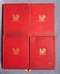The Idylls of the King volumes I, II, III and IV

