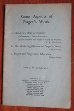 Some Aspects of Piaget's Work
