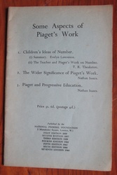 Some Aspects of Piaget's Work
