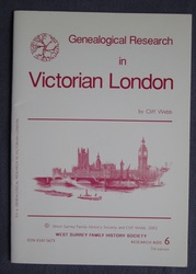 Genealogical Research in Victorian London
