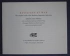 Prospectus for Ravilious at War: The Complete Work of Eric Ravilious, September 1939-1942