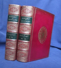 The History of England, Four Volume Set bound in Two Volumes
